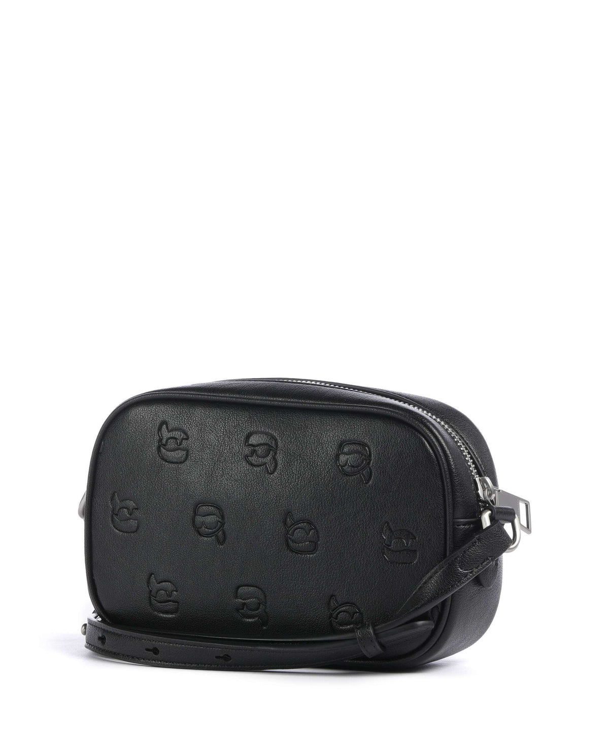 Karl Lagerfeld K/Ikon Monogram Crossbody bag tonal black