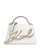 Karl Lagerfeld K/Signature 2.0 Håndtaske off white
