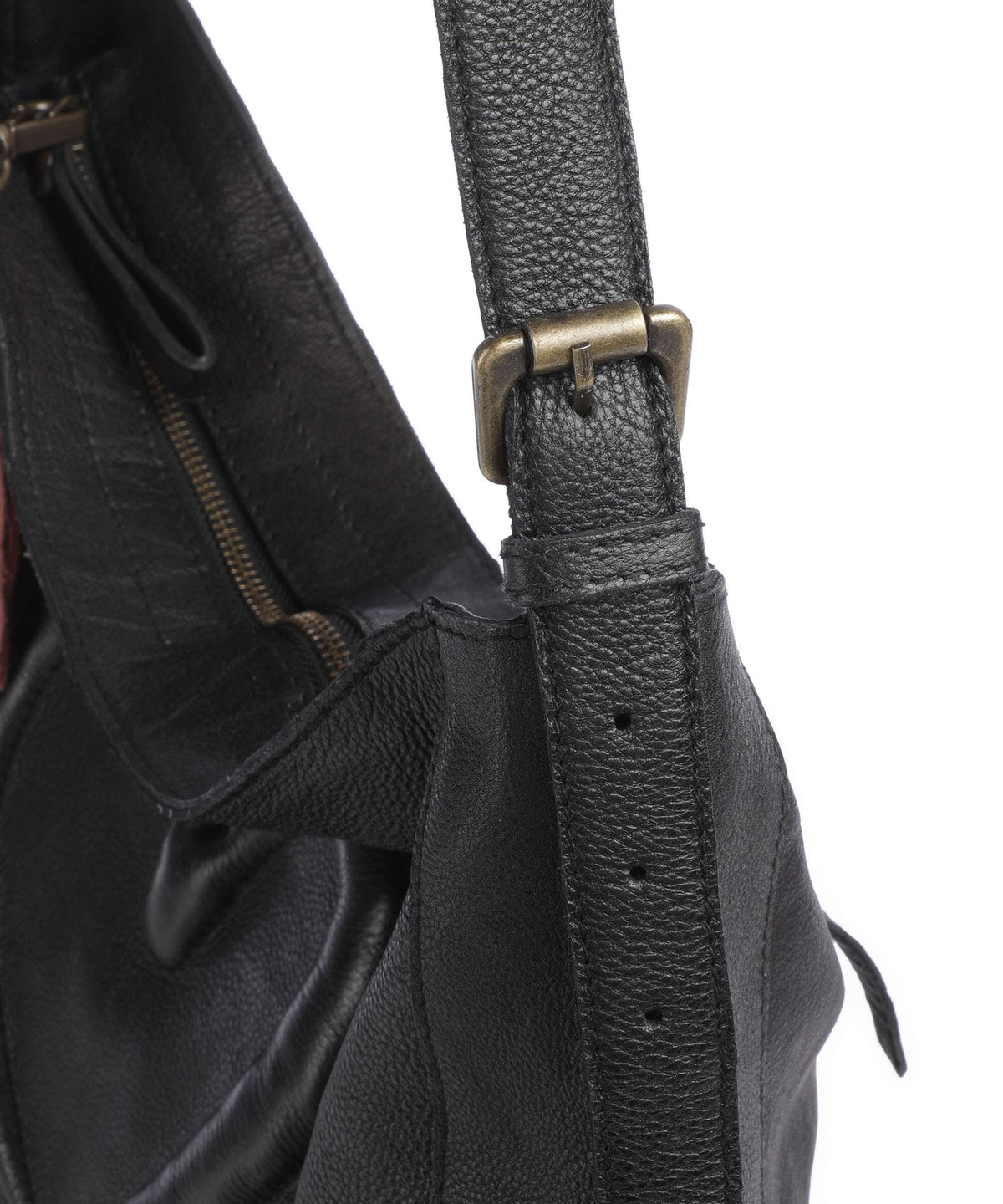 Taschendieb Wien Herzweg 2 Hobo bag black bean