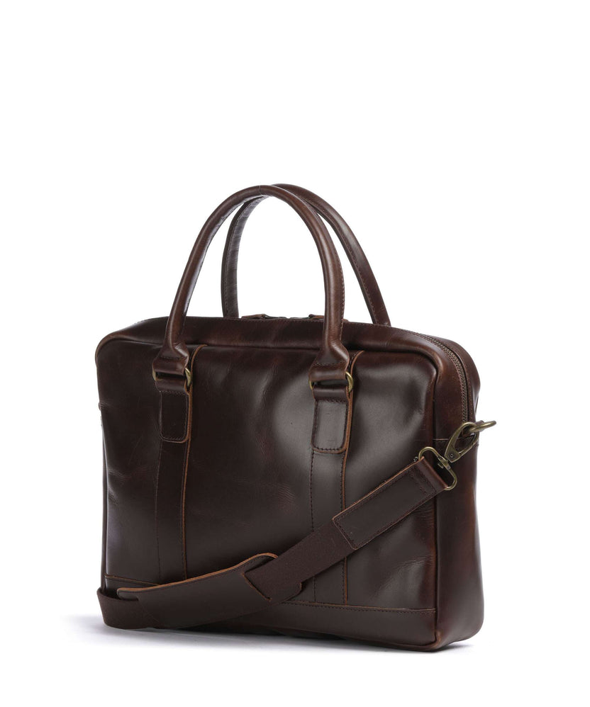 Buckle & Seam Everett Briefcase brown
