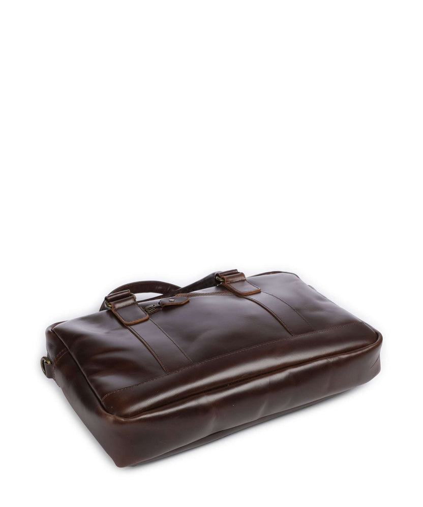 Buckle & Seam Everett Briefcase brown