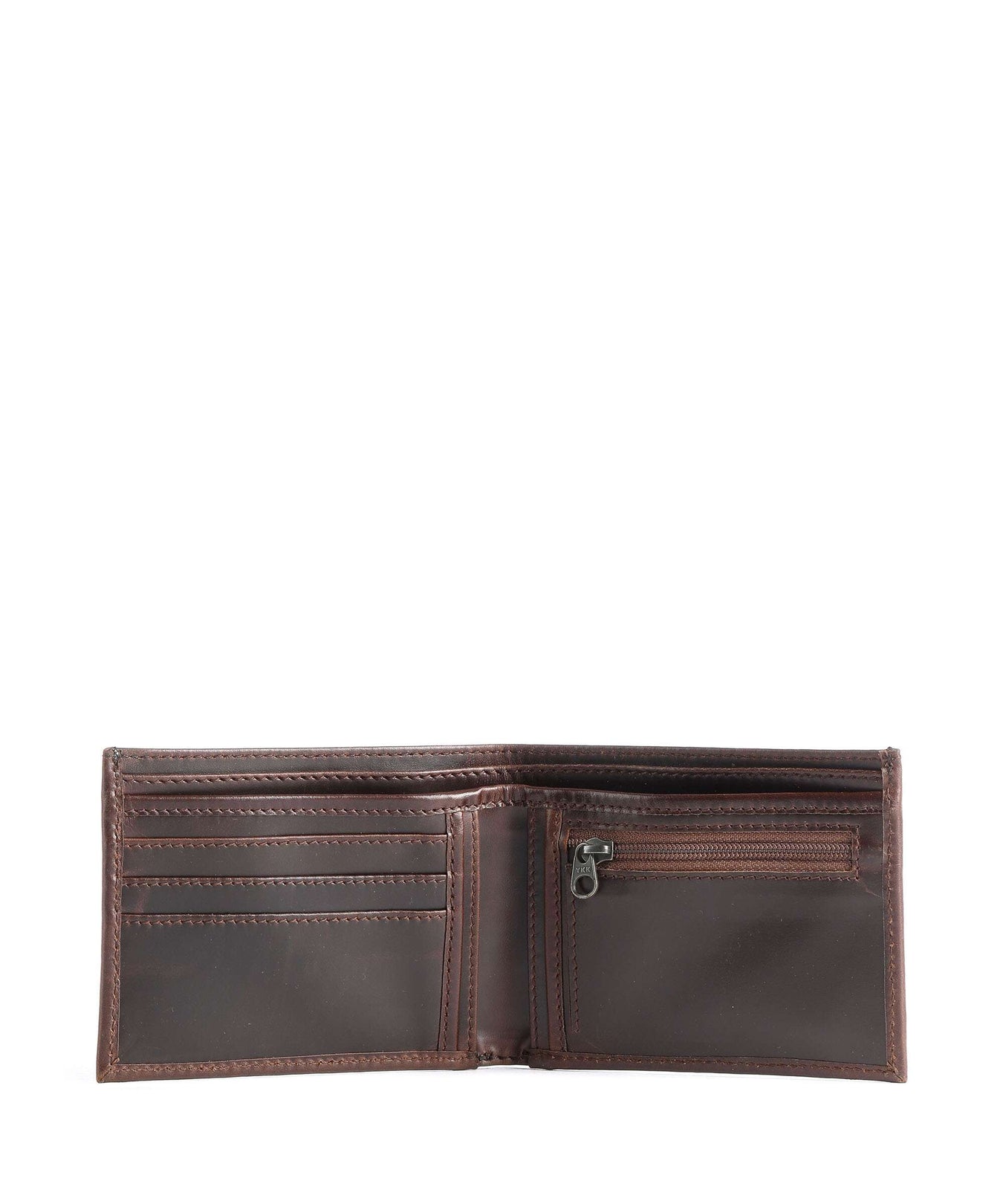 Buckle & Seam Bill Wallet brown