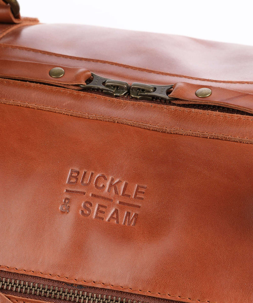 Buckle & Seam Willow Weekend bag cognac