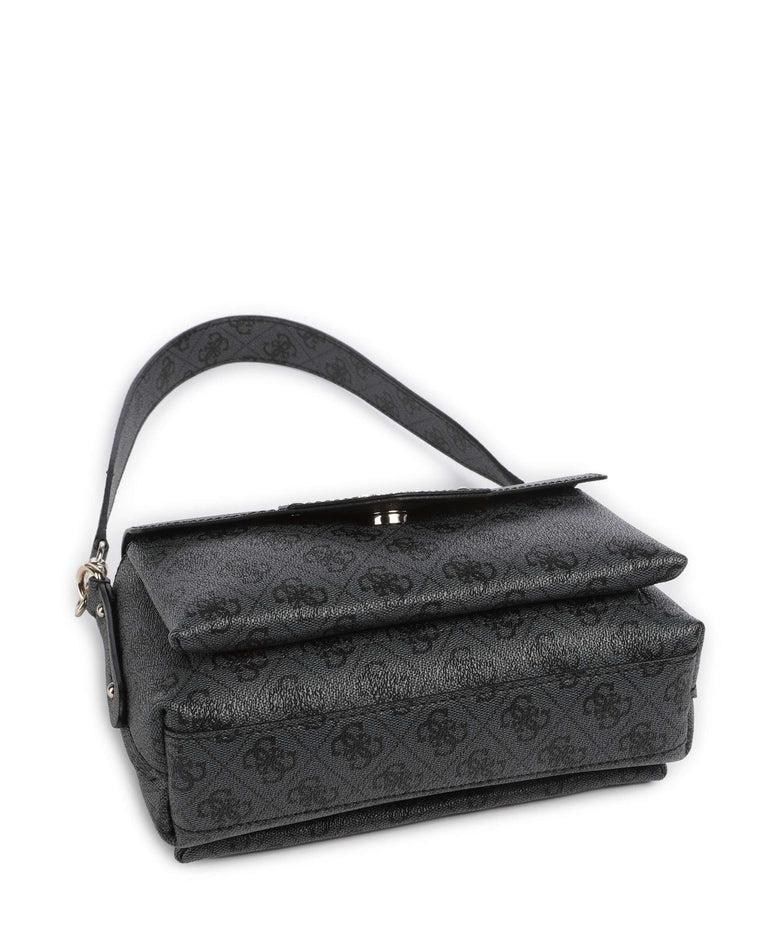 Guess Brenton Eco Shoulder bag coal logo