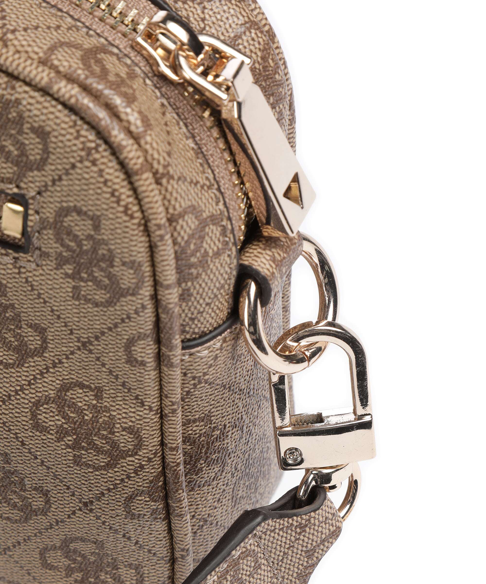 Guess Meridian Crossbody bag latte logo