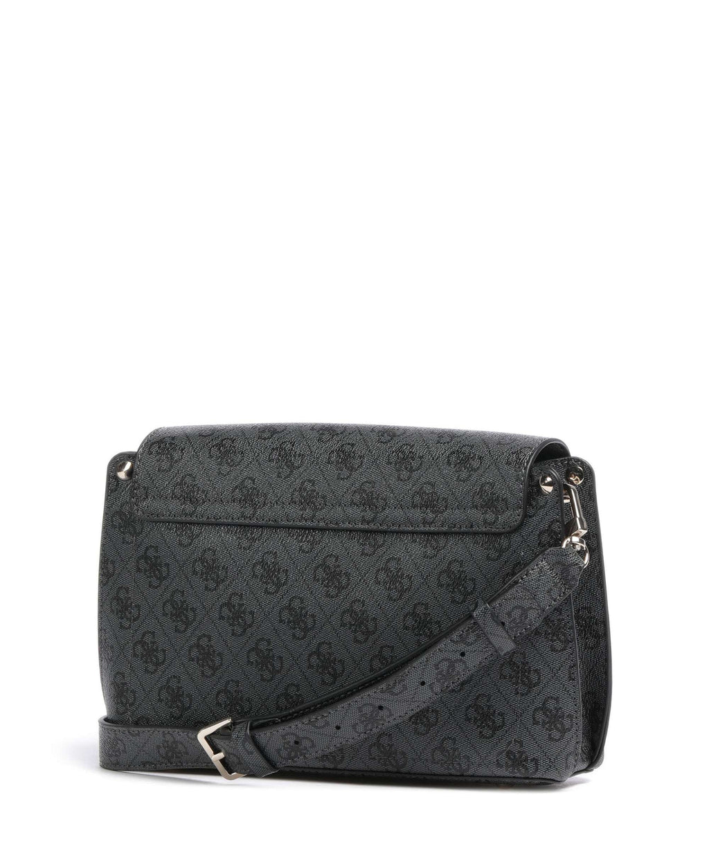 Guess Meridian Crossbody bag coal logo