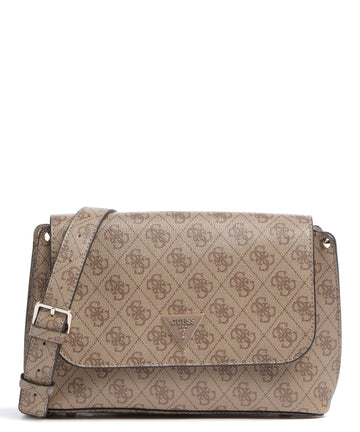 Guess Meridian Crossover taske latte logo