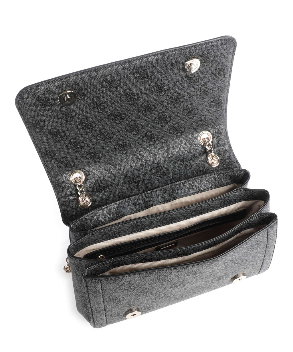 Guess Noelle Shoulder bag coal logo