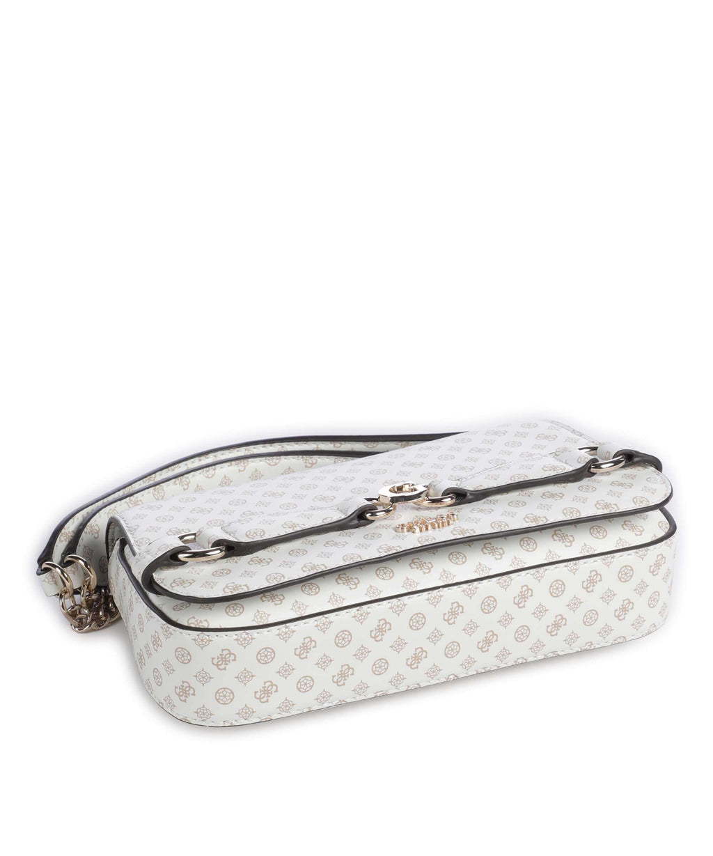 Guess Arlena Shoulder bag white logo