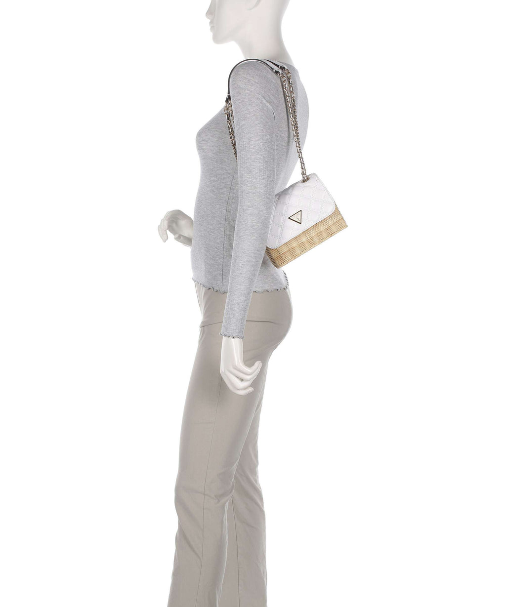 Guess Giully Shoulder bag natural/white