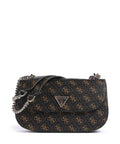Guess Erica Eco Shoulder bag brown logo