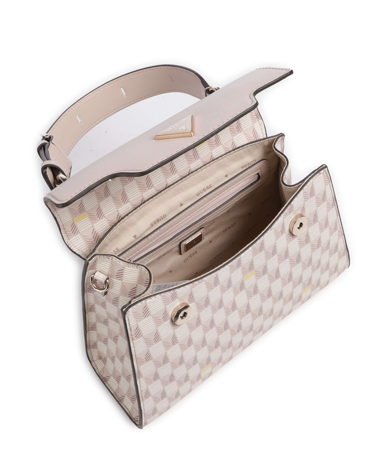 Guess G Wave Handbag blush logo