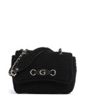 Guess Aslia Shearling Shoulder bag black