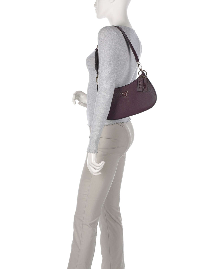 Guess Noelle Shoulder bag aubergine