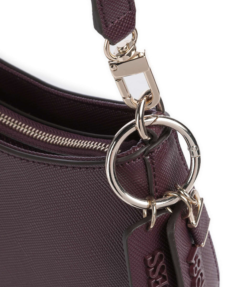 Guess Noelle Shoulder bag aubergine