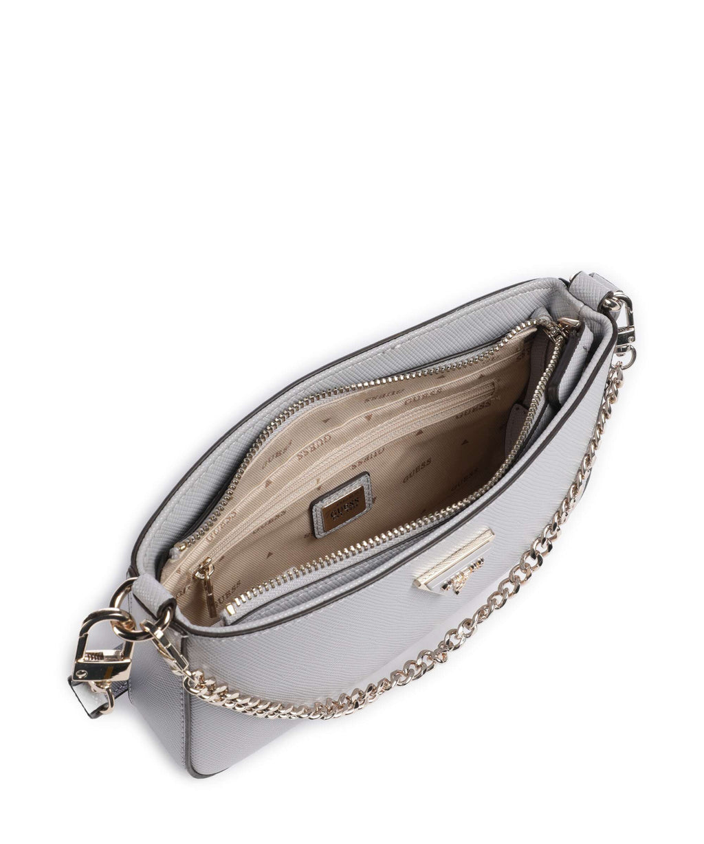 Guess Noelle Shoulder bag lavendar/grey