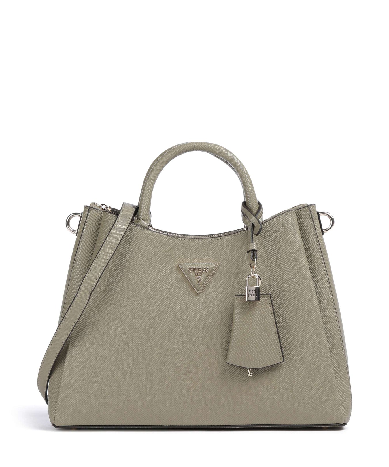 Guess Jazlynn Eco Handbag sage