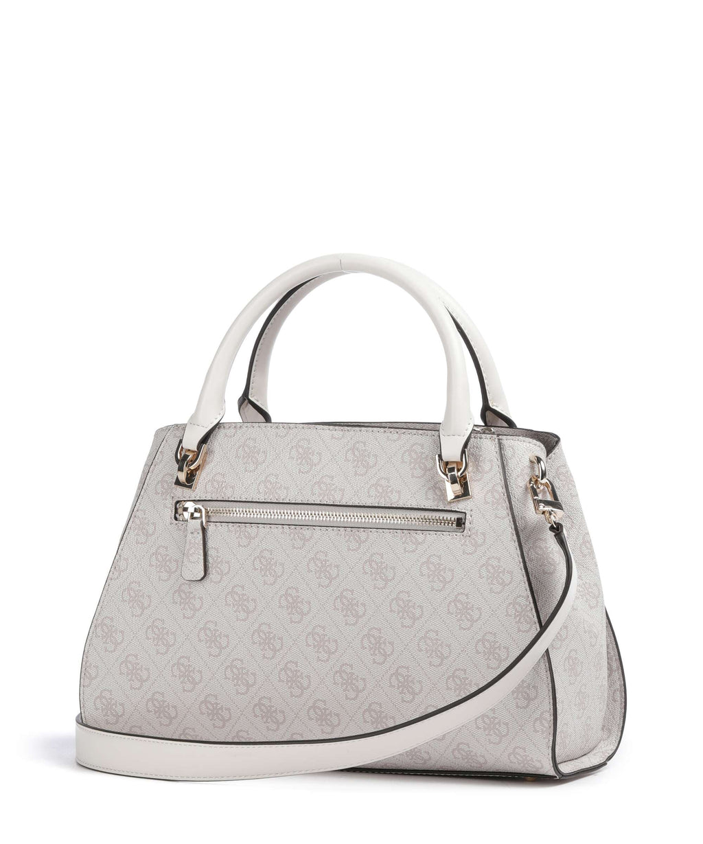 Guess Noelle 4G Basique Logo Handbag dove logo