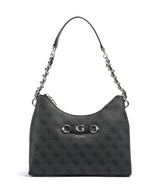 Guess Izzy Skuldertaske coal logo