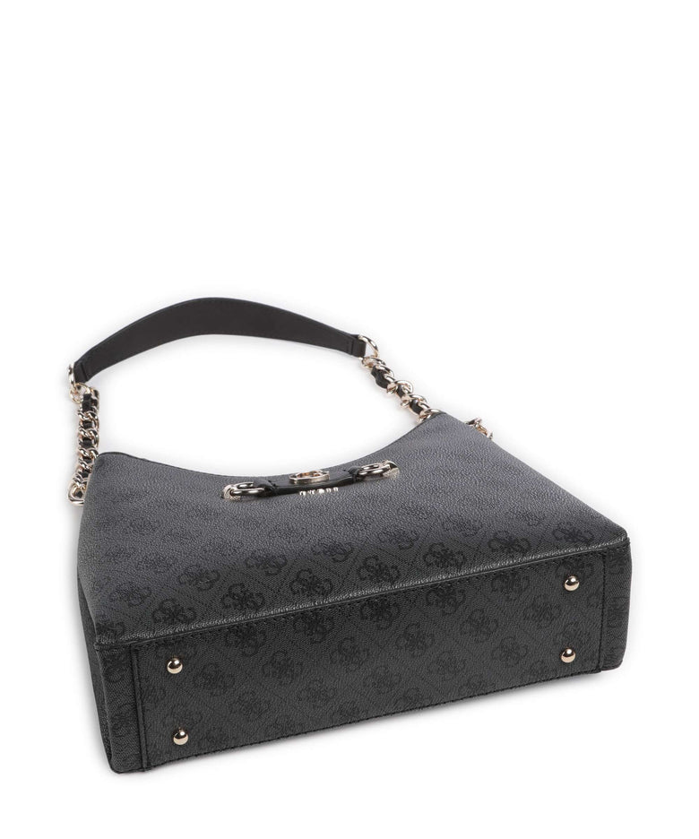 Guess Izzy Shoulder bag coal logo