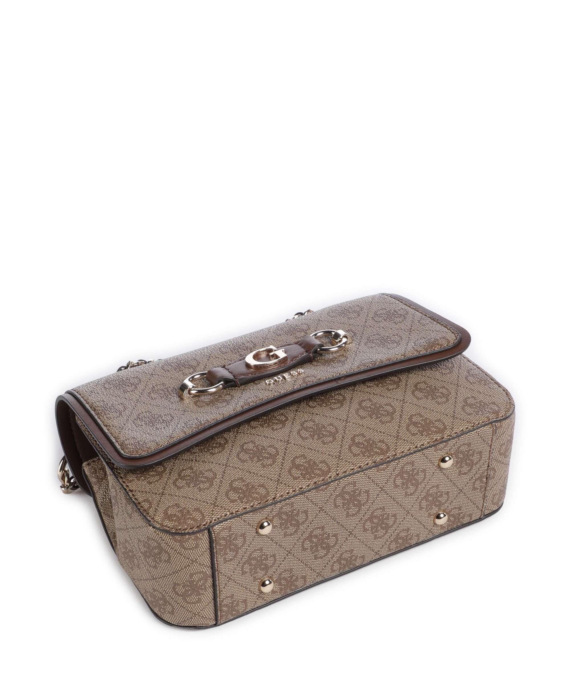 Guess Izzy Shoulder bag latte logo/brown