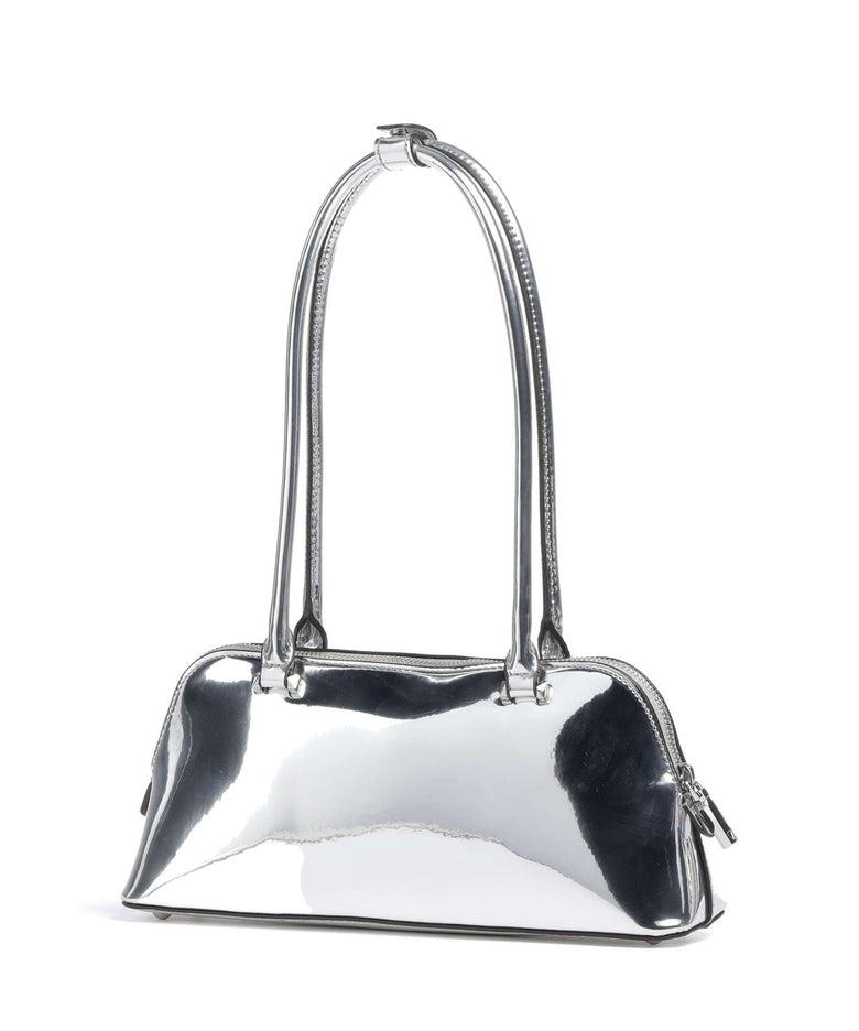 Guess Arnela Mirror Shoulder bag silver