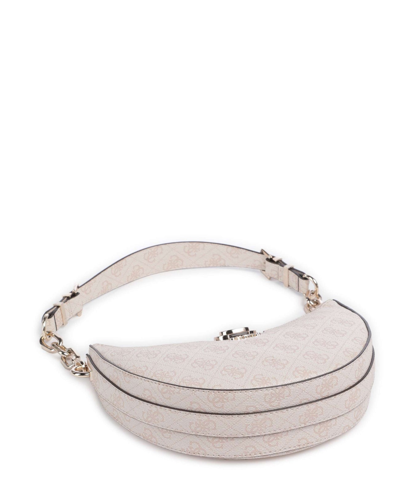 Guess Orlina 4G Logo Shoulder bag sand logo