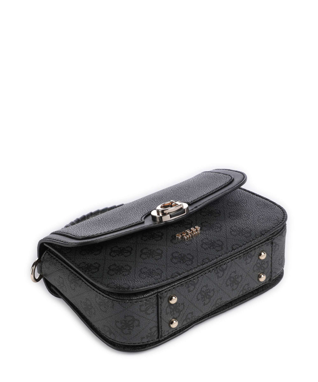 Guess Orlina 4G Logo Crossbody bag coal logo