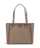 Guess Orlina 4G Logo Shopper taske latte logo/brown