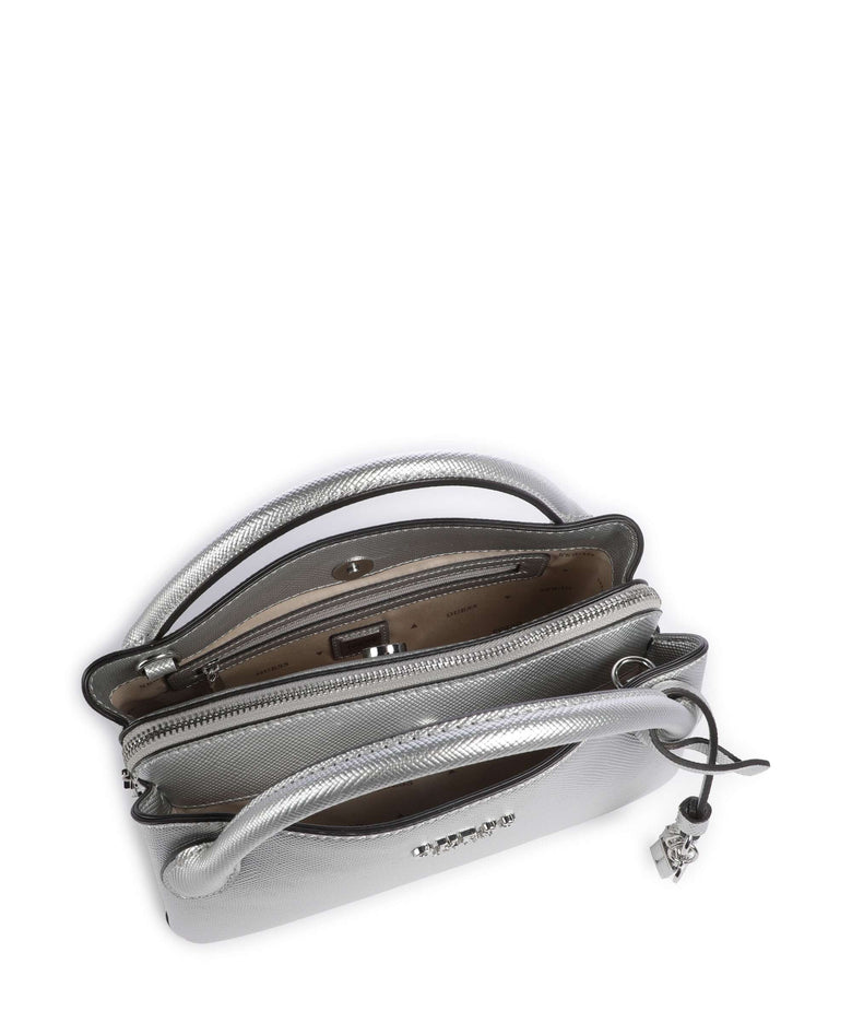 Guess Fedena Handbag silver