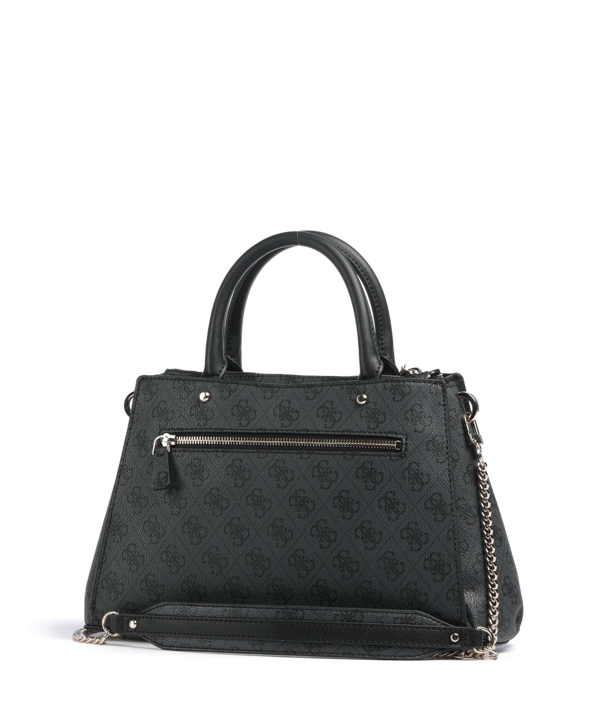 Guess Zamira Handbag coal logo