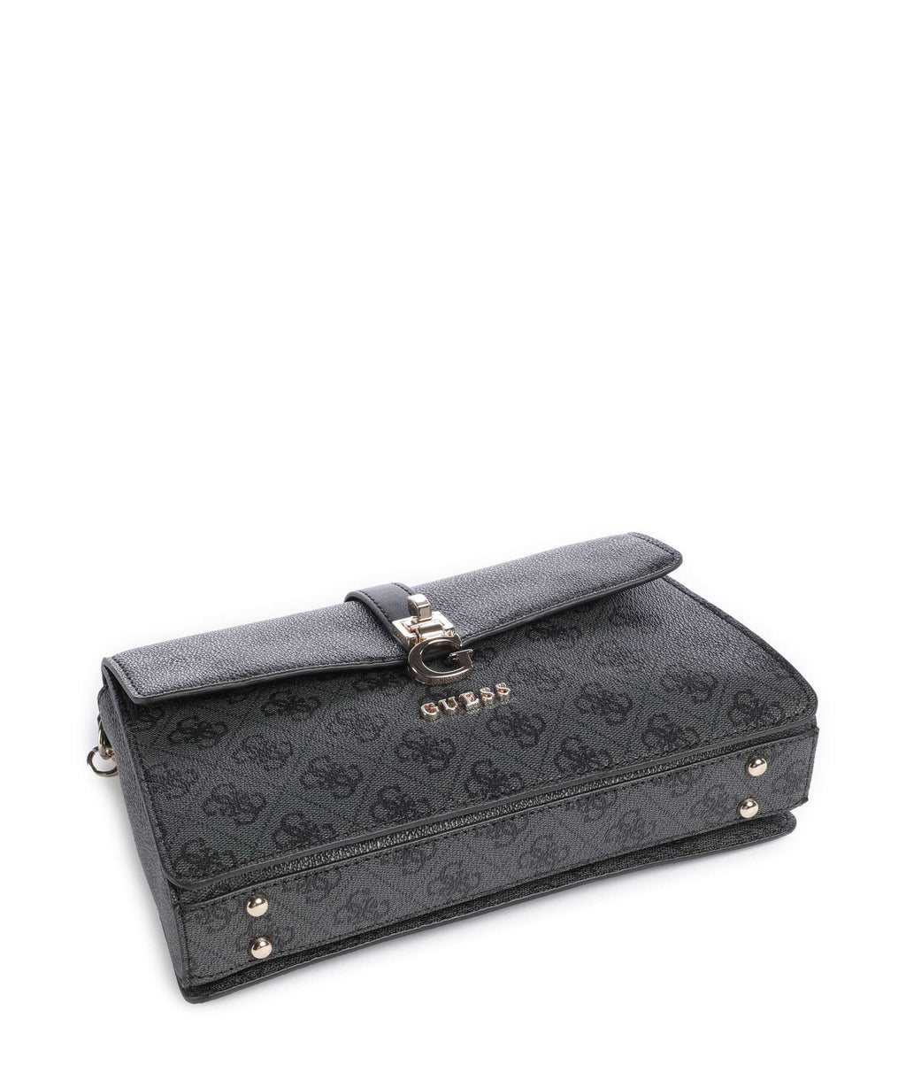 Guess Zamira Shoulder bag coal logo