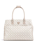 Guess Wilder Tote bag beige/white