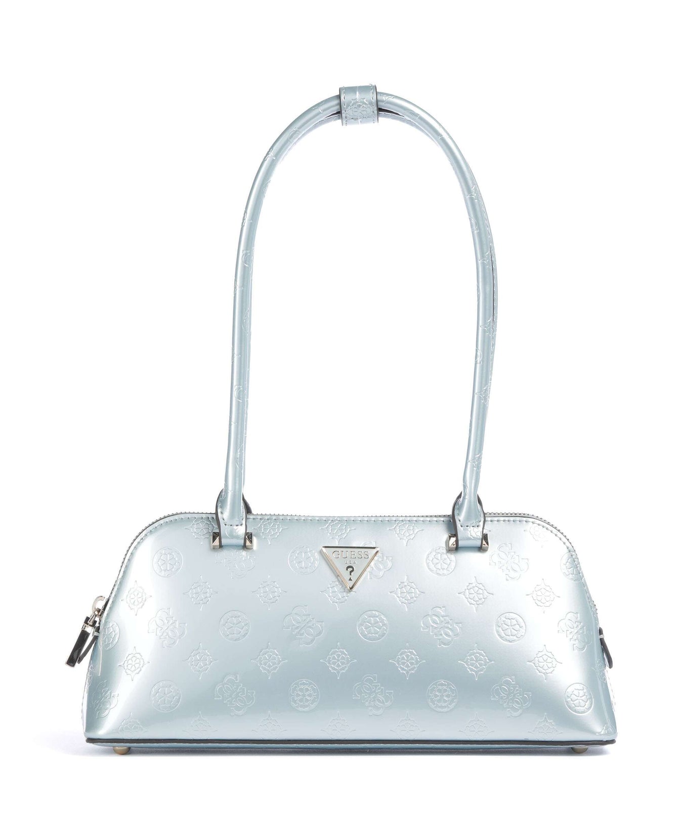 Guess Arnela Shoulder bag powder blue logo