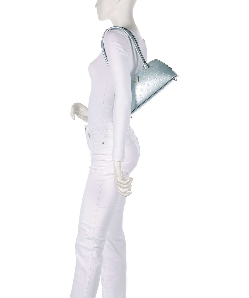 Guess Arnela Shoulder bag powder blue logo