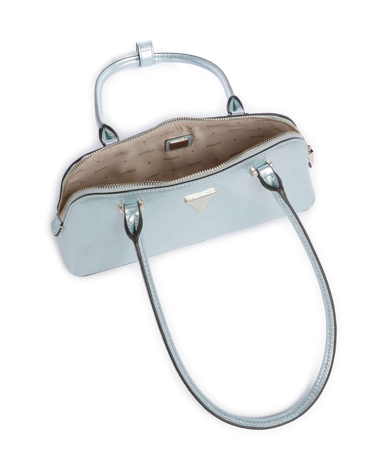 Guess Arnela Shoulder bag powder blue logo