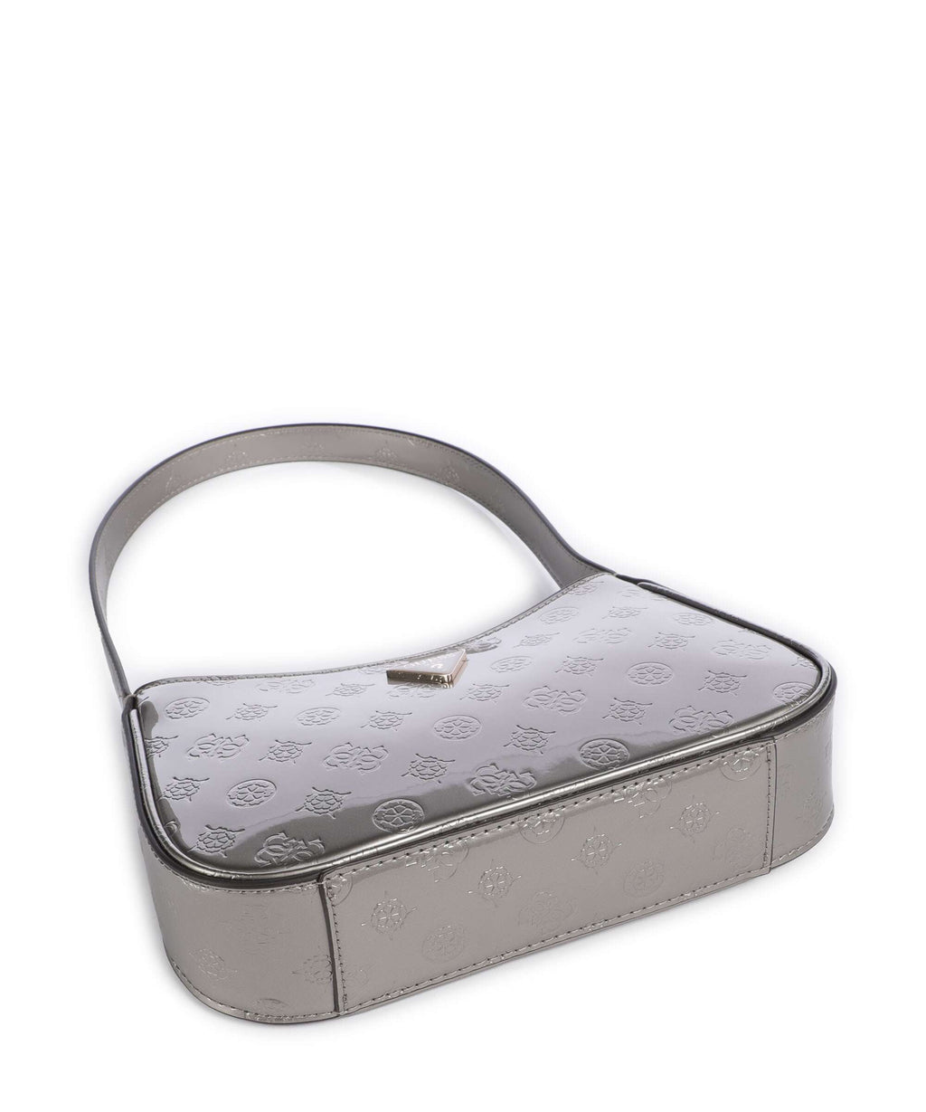 Guess Arnela Shoulder bag pewter logo