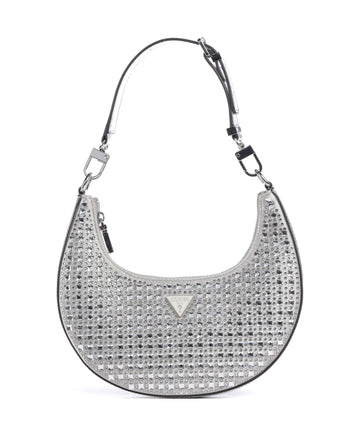 Guess Lua Skuldertaske silver