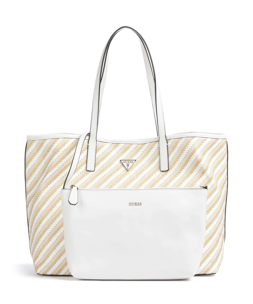 Guess Vikky Large Tote bag natural/white