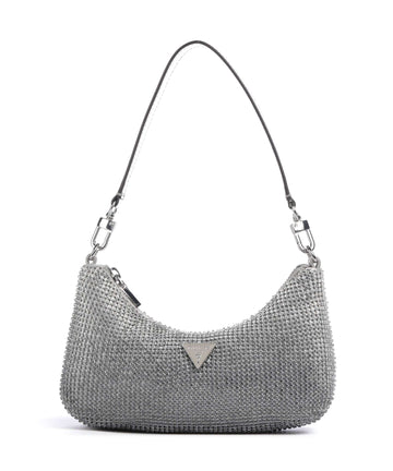 Guess Zalina Skuldertaske silver