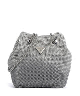 Guess Zalina Skuldertaske silver