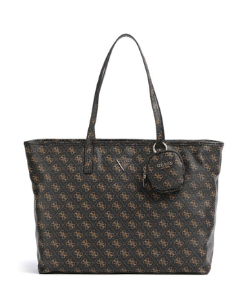 Guess Power Play Shopper taske brown logo