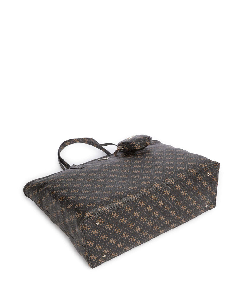 Guess Power Play Tote bag brown logo