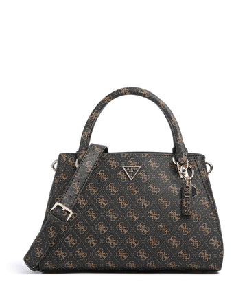 Guess Noelle Q Logo Håndtaske brown logo
