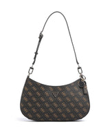 Guess Noelle Q Logo Skuldertaske brown logo