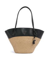 Guess Venere Shopper taske natural/black