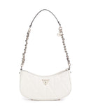 Guess Aldina G-Shine Skuldertaske offwhite