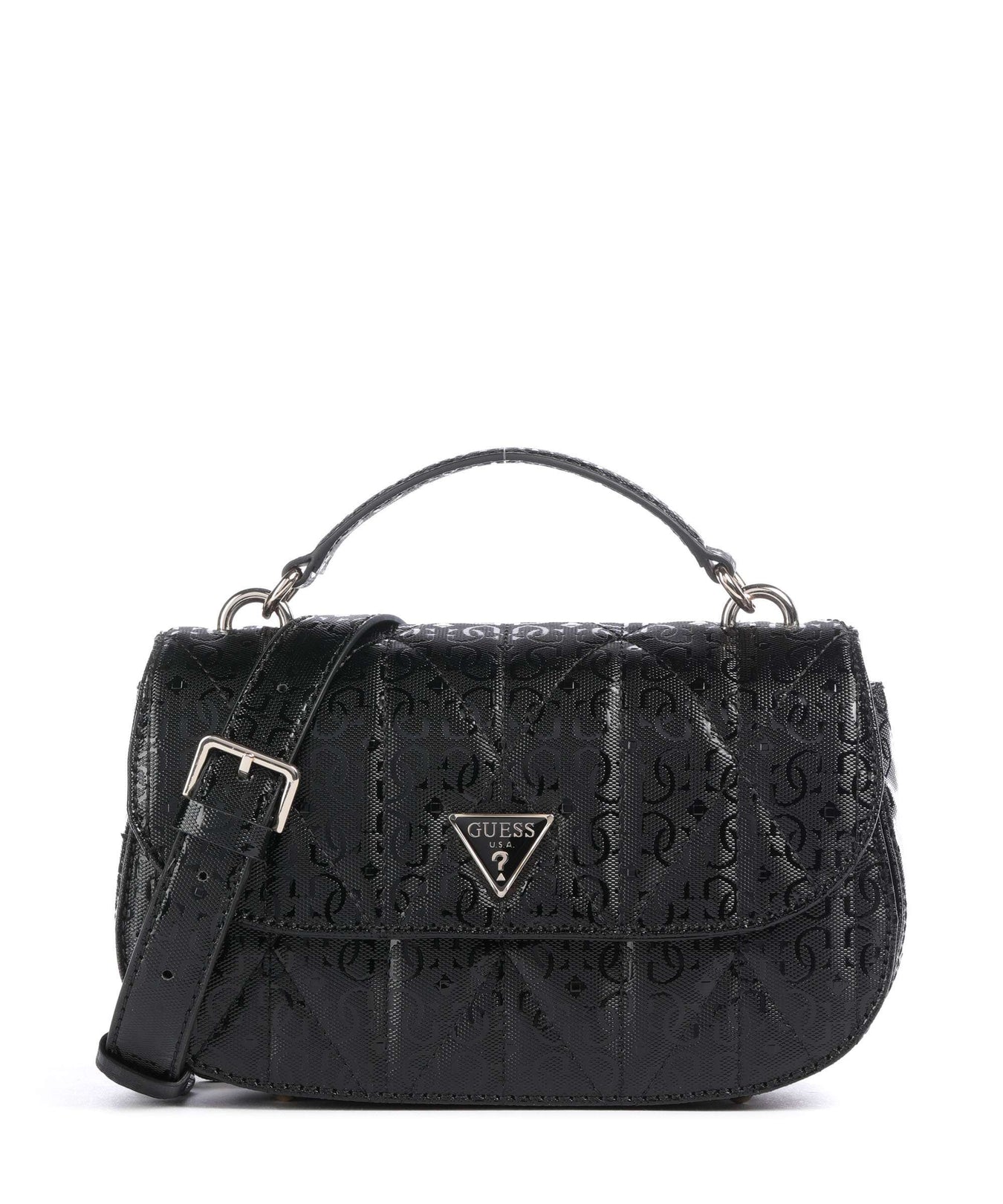 Guess Aldina G-Shine Handbag black