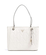 Guess Aldina G-Shine Shopper taske offwhite