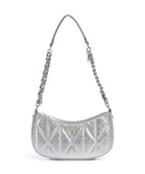 Guess Aldina G-Shine Skuldertaske silver